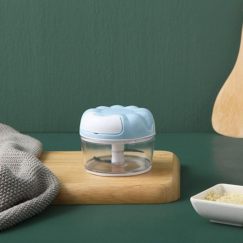 Mini Food Garlic Vegetable Grinder Portable Multifunctional Onion Vegetable Machine Easy Garlic Masher Kitchen Artifact