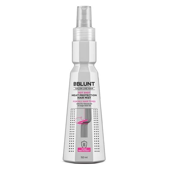 BBlunt Hot Shot Heat Protection Mist 150 мл | Шампунь против выпадения волос с гороховым протеином и кофеином 300 мл