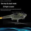 UH-1 Шестиканальный Бесфлайбарный Перевернутый Трюковой Вертолет на Радиоуправлении Игрушка