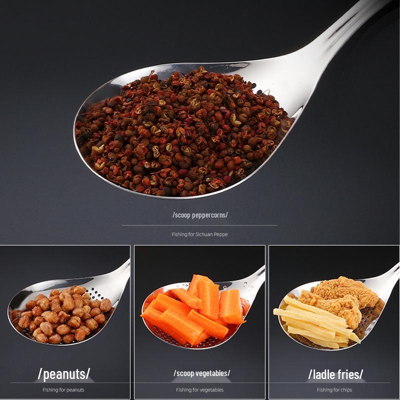 Кухонный дуршлаг из нержавеющей стали 304 для пельменей, лапши и жарки