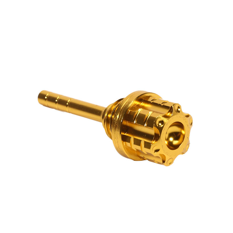 Мотоциклетная модифицированная разноцветная шестигранная крышка масляного щупа для различных моделей, указатель уровня масла картера двигателя