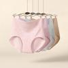 Fenteng Women's High-Waist 10A Antibacterial Cotton Underwear 4-Pack