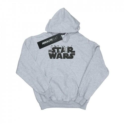 STAR WARS Mens Minimalist Logo Hoodie