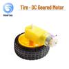 Smart Robot Car Chassis with DC Geared Motor & Wheels Set