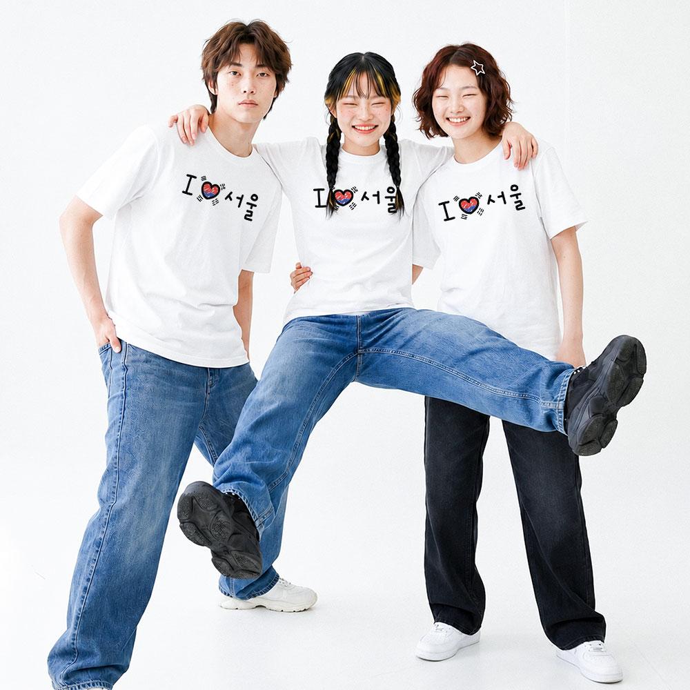 Футболка Wideusseom Love Format I Love Seoul (Тип Б)