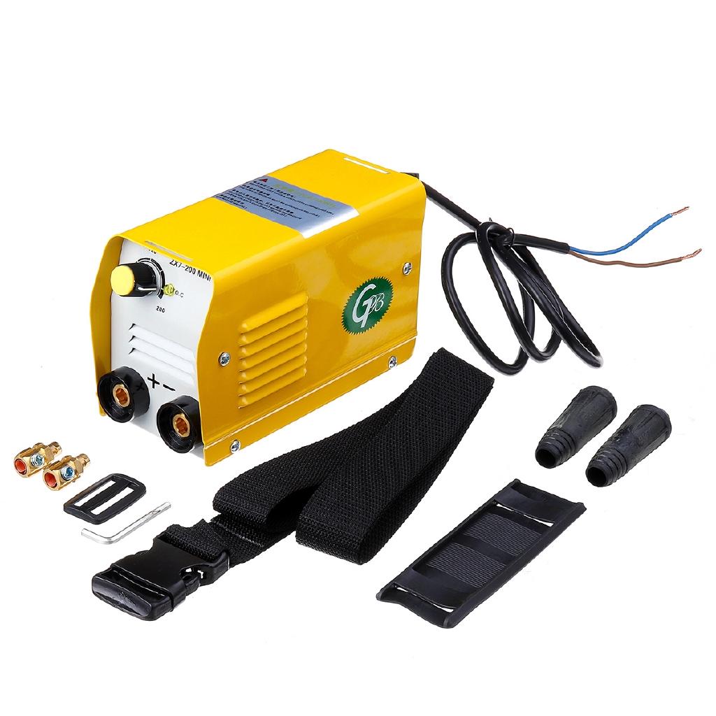 ZX7-200 220V 50-60Hz Welders With Insulated Electrode Inverter Portable Mini Electric Arc Force Welding Machine