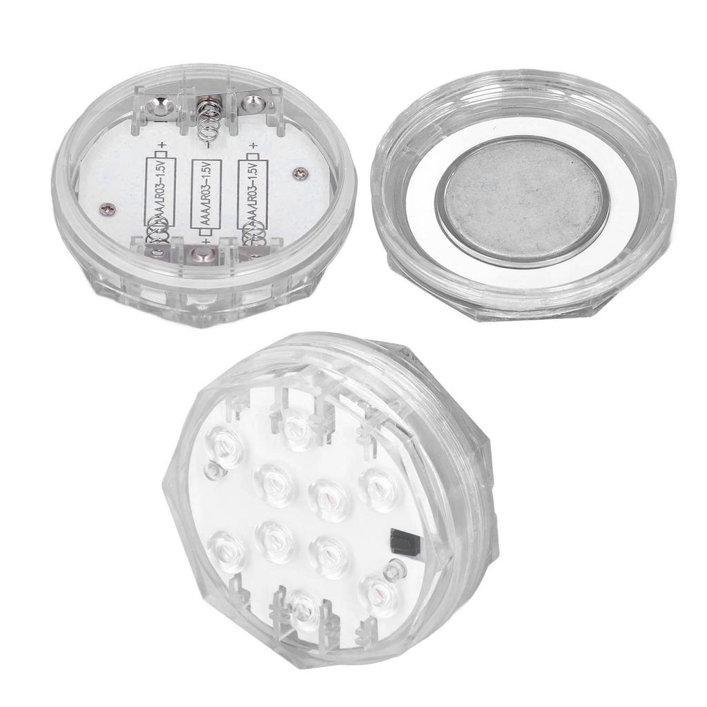 RGB Underwater Spot Light with Remote Control Submersible LED Light IP68 Waterproof for Aquarium