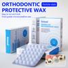 60 Капсул Зубной Воск Для Брекетов Защита От Скрежетания Пищевой Воск Для Зубных Протезов Индивидуальная Упаковка Превосходная Гигиена Для Брекет-Системы