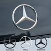 C200 E200 Для Mercedes Benz 9см АБС Наклейка на задний багажник автомобиля Эмблема на багажник Для Mercedes Benz S320 W164 W203 W204 W168 C180 E320 A20