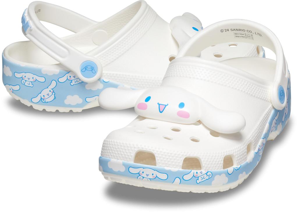 Crocs Унисекс Взрослый Классический Сабо Hello Kitty 7 для мужчин, Cinnamol, Женский/5