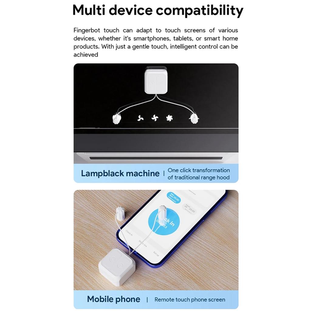 Tuya Fingerbot Сенсорный экран Smart Life BLE Беспроводной сенсорный переключатель Робот-пульт Поддержка голосового помощника умного дома