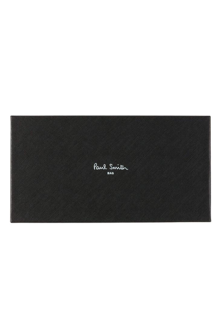 Bright Stripe Color Line Overlap Long Wallet Flap Long Wallet with Coin Purse Folding Wallet Genuine Cosmetic Box Shop Bag Set 873904 BPS076 No Name