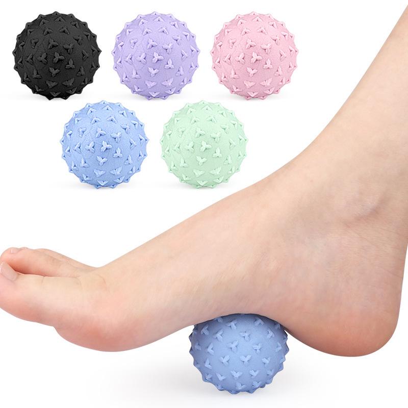 Soft Elastic Triangle Fascia Massage Ball for Legs and Yoga Fitness