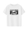 Fashionable printed and versatile short sleeved round neck Womens Tshirt