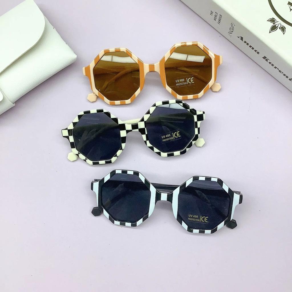 Children Classic Geometric UV400 Sunglasses Boy Girl Colors Outdoor Sun Protection Sunglasses Baby Fashion Shades Glasses Kids