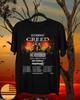 Футболка Creed Band 2025 Summer of 99 Североамериканский тур Полный размер S-5XL Унисекс