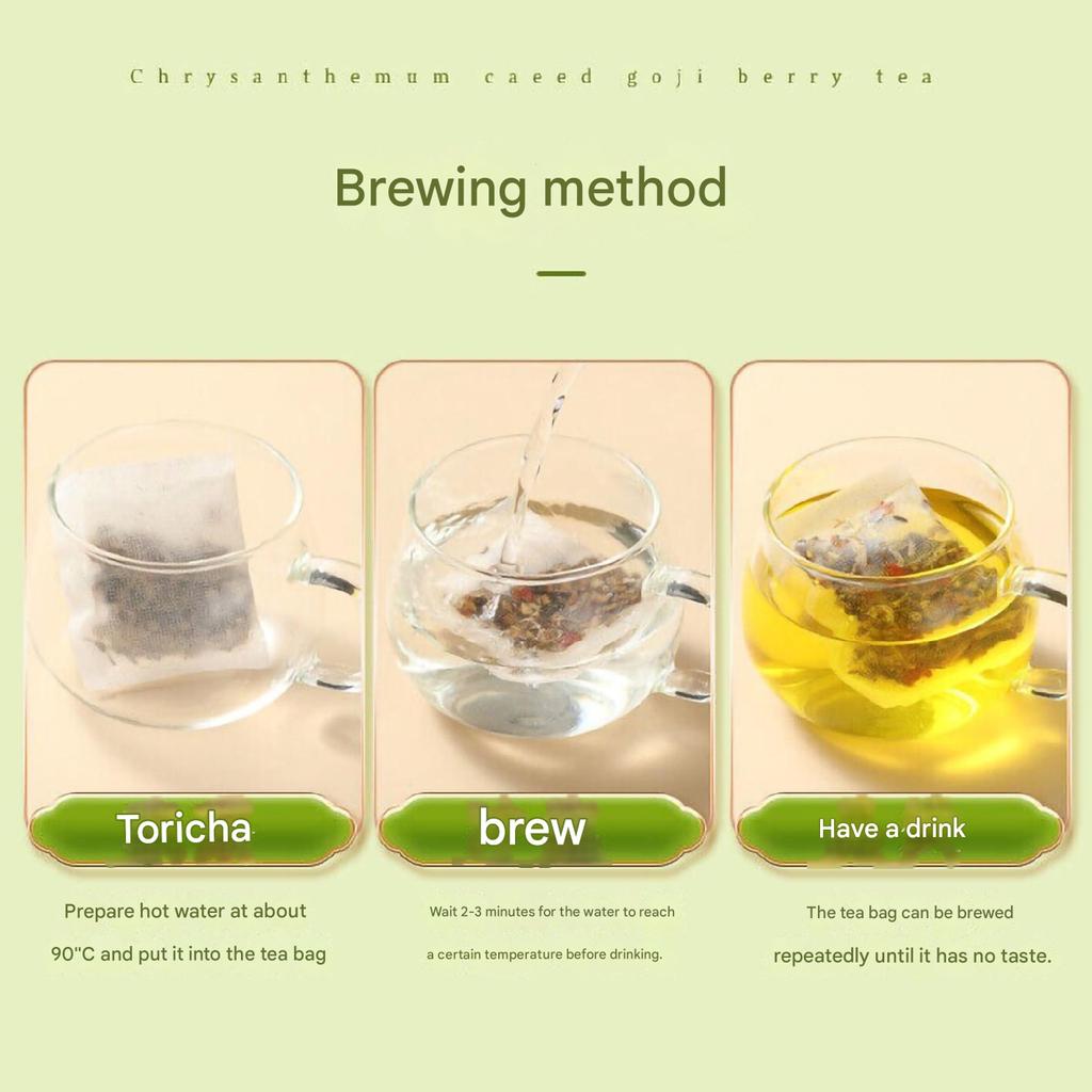 Пекинский чай Tongrentang Chrysanthemum Cassia Seed Burdock 165 г