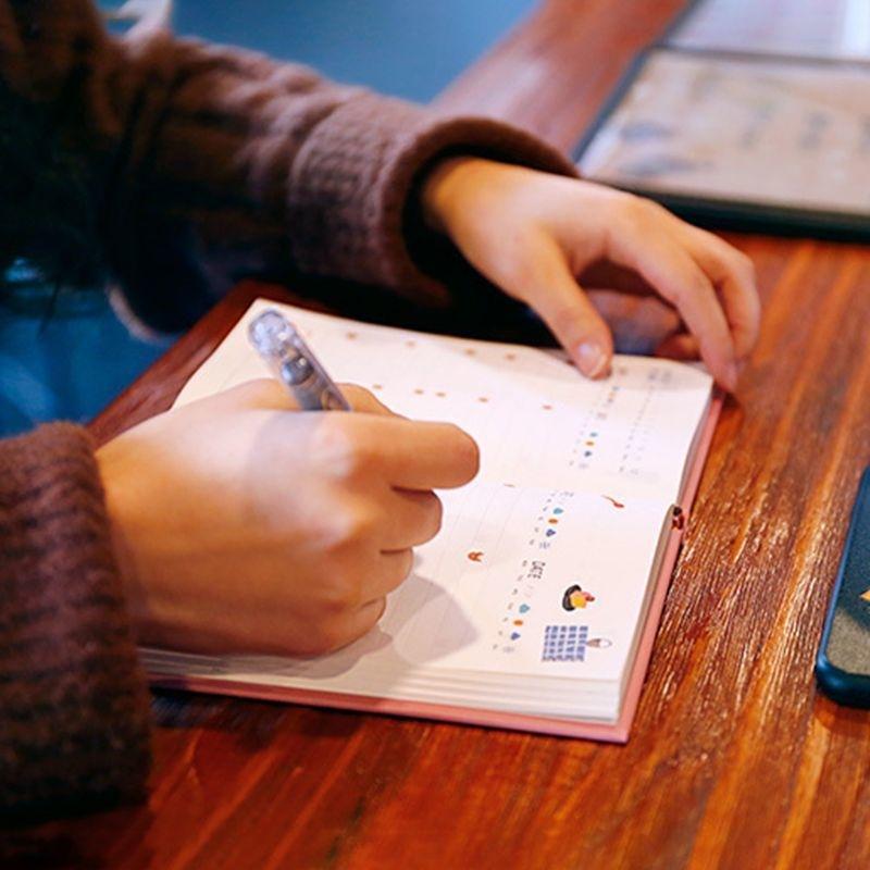 Симпатичный канцелярский блокнот 365 Planner Еженедельный ежемесячный ежедневник-планировщик Блокноты Журналы Бизнес