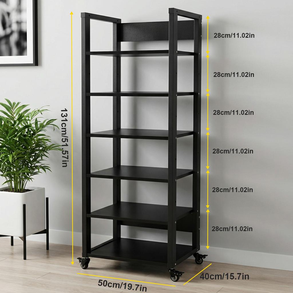 5/6/7-Tier Heavy Duty Audio Component Rack HiFi Amplifier Rack Audio-Video Shelf CD Record Player Stereo Receiver Holder