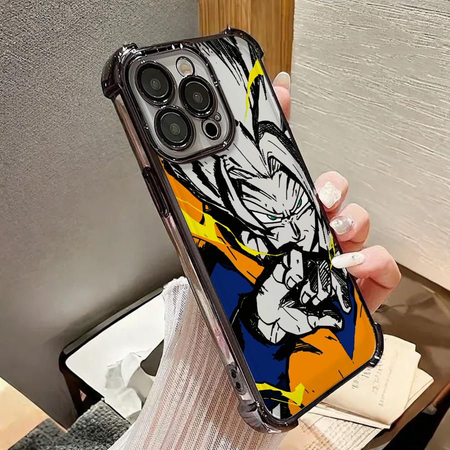 Phone Cover Funda Case for Apple iPhone 17 Pro Max 13 XS XR 16 17 Air 11 15 14 12 Plus Dragon Ball Vegeta Kakarot Goku