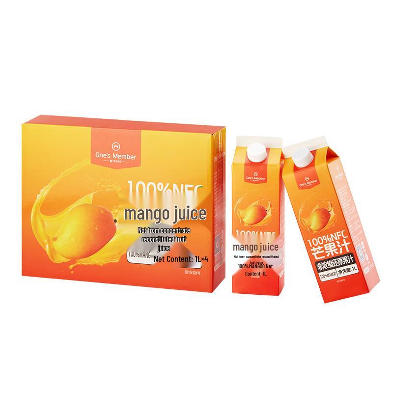 100% NFC Mango Juice 4-Pack