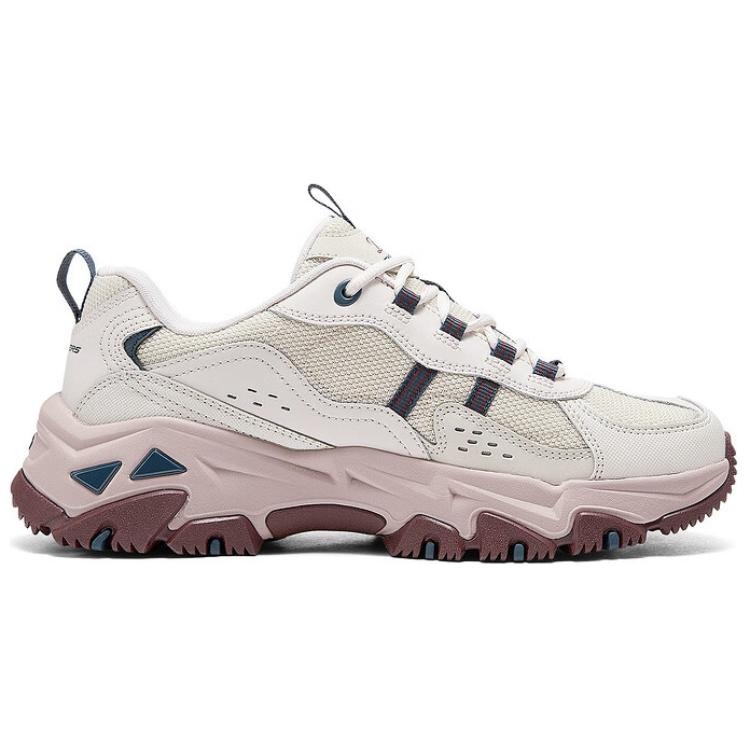 Skechers Низкие повседневные женские кроссовки Серый Коричневый 180128-PKNV