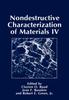 Книга Nondestructive Characterization of Materials IV