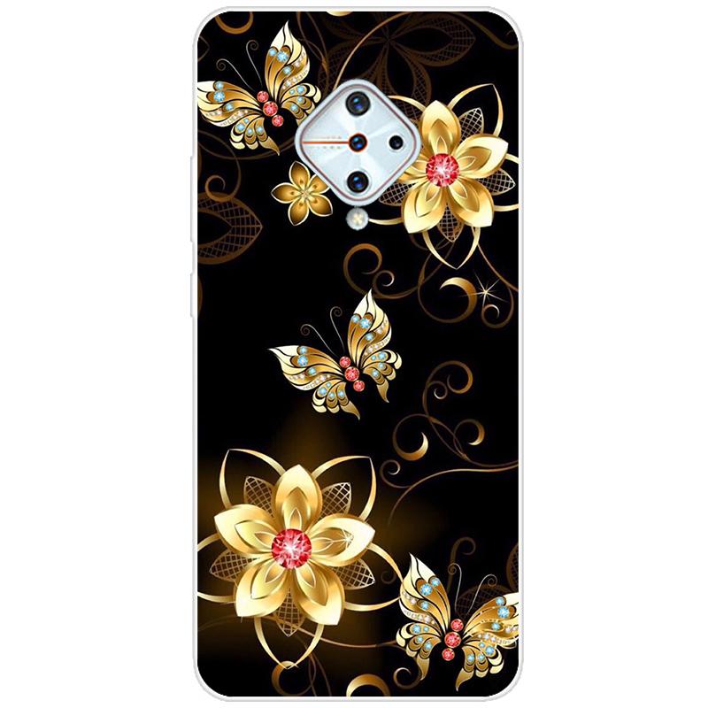 Чехол для Vivo V17 Чехол для Vivo 1920 TPU Чехол Силиконовый Мягкий TPU Мультяшный Чехол для телефона Vivo v17 Россия Vivo S1 Pro Funda V1945A