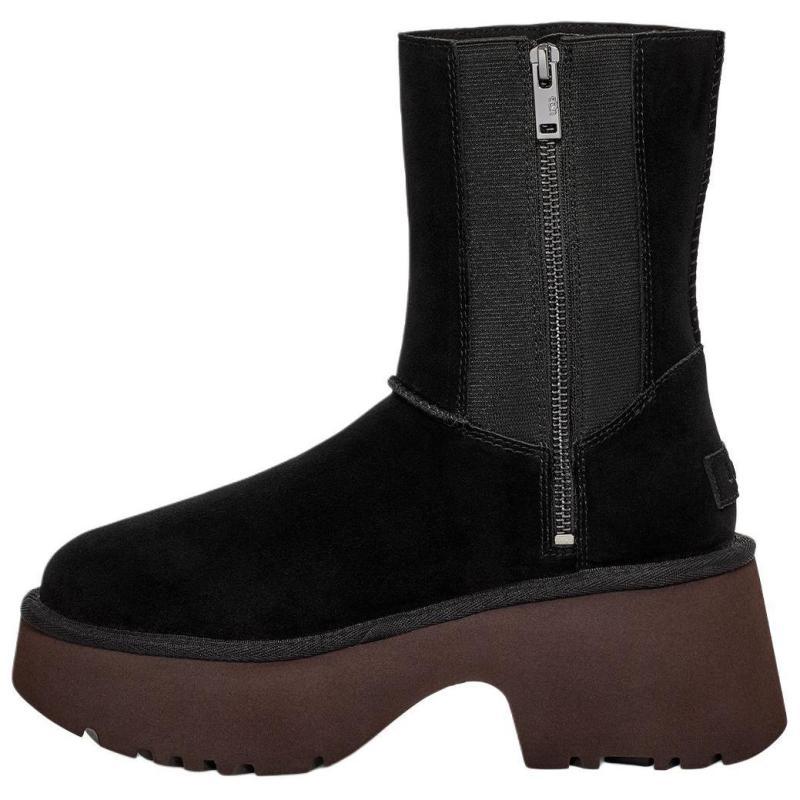 UGG Классические кроссовки для женщин с двойным швом New Heights Boot Black 1158313-BLK