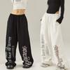 Print Women Oversized Pants High Waist Loose Casual Sports Pants for Women Spring Summer Thin Woman Trouser Y2K