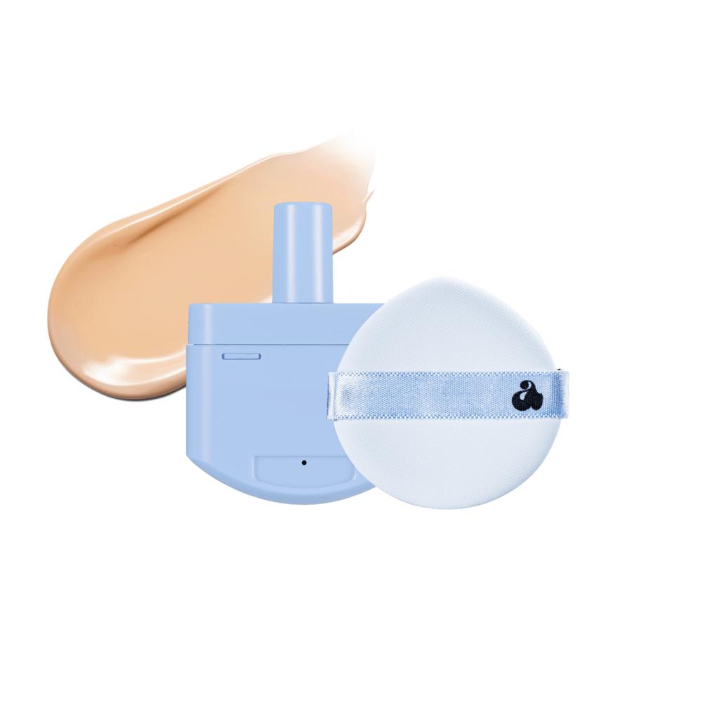 UNLEASHIA - Babe Skin Baby Blue Cushion Re-Feel 22N Mellow SPF 40 PA++, 15 g - Uzupełnienie do podkładu w formie cushion