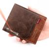 New Men Short Wallets High Quality Classic Card Holder Simple Male Purse Zipper Coin Pocket Men Money Clips