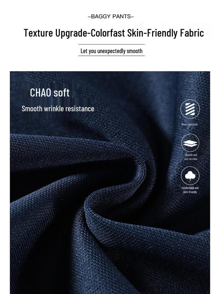 Women's High-Waist Striped Sweatpants - Slimming & Loose Fit for Autumn 2025