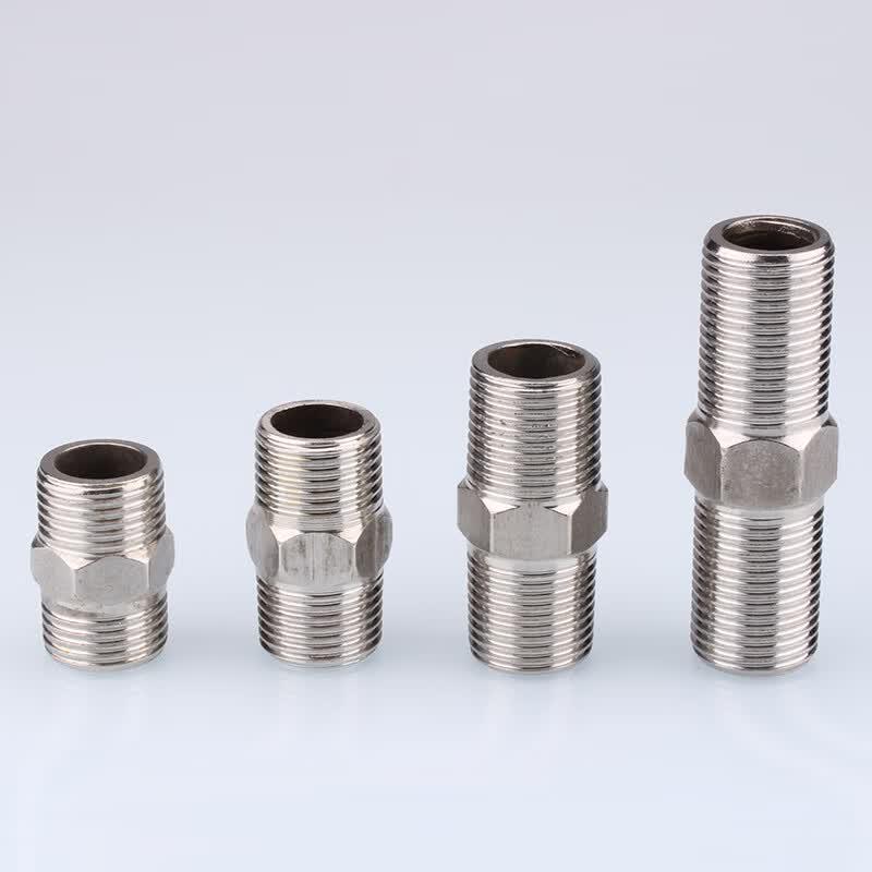 Stainless Steel Double Male Thread Reducing Nipple