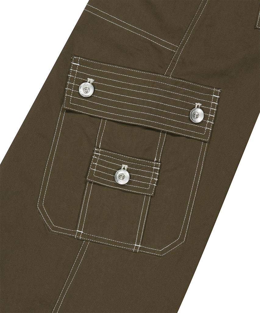 MAHAGRID Утилитарные брюки-карго Коричневые(Mg2Gsmpa10A)