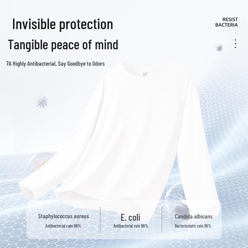 Мужская антибактериальная футболка с длинным рукавом JEEP SPIRIT, быстросохнущая, 7A