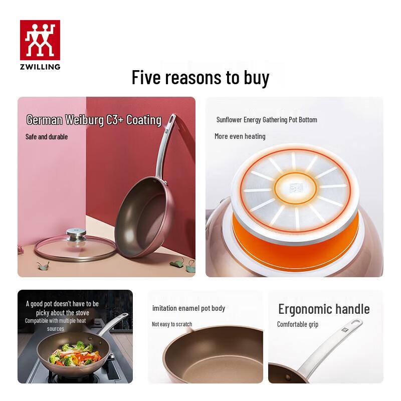 Zwilling Наслаждайтесь сковородой с антипригарным покрытием