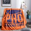 Phoenix Basketball Team Blanket Lightweight Flannel Bedding Blanket Perfect for Travel, Camping, Living Rooms, Offices, Sofas, Fan Christmas gift