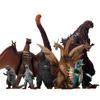 Deagostini Toho Kaiju Collection Special Edition Scale PVC Painted Figure Set 1/700