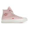 Женские кроссовки Chuck 70 High Y2K Heart Pink Donut-Glaze Egret A09113C