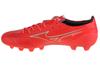 Mizuno Alpha Elite FG, Мужские футбольные бутсы красные