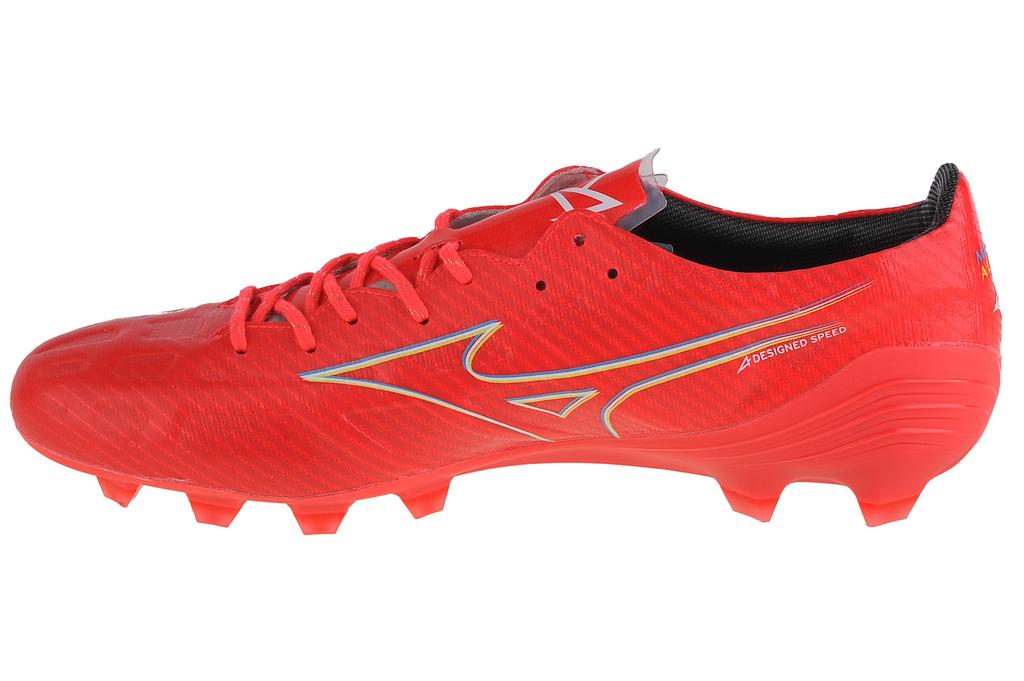 Mizuno Alpha Elite FG, Мужские футбольные бутсы красные