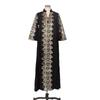 Middle East Sequin Embroidered Tassel Plus Size Robe Dubai Dress Arabic Dress Indonesian Women Dress