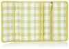 Clutch Gingham Maternity Notebook Case Lime [Hazel] (S) Women's