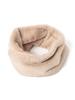 B:MING LIFE STORE by BEAMS Women's Faux Fur Snood Scarf, Beige, One Size