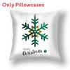 С Рождеством Наволочка Рождественский Дом Диван Декоративная Подушка Чехол Принт Украшение