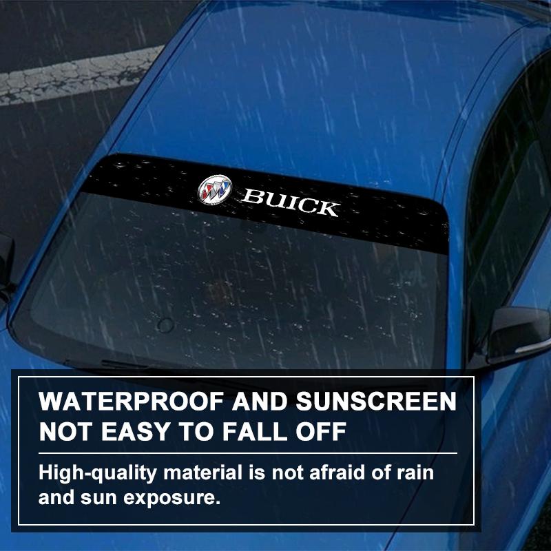 Наклейки на лобовое стекло автомобиля Передняя и задняя декоративная эмблема Для Buick Verano Velite Lesabre Riviera Avenir GL6 GL8 Envision Excelle