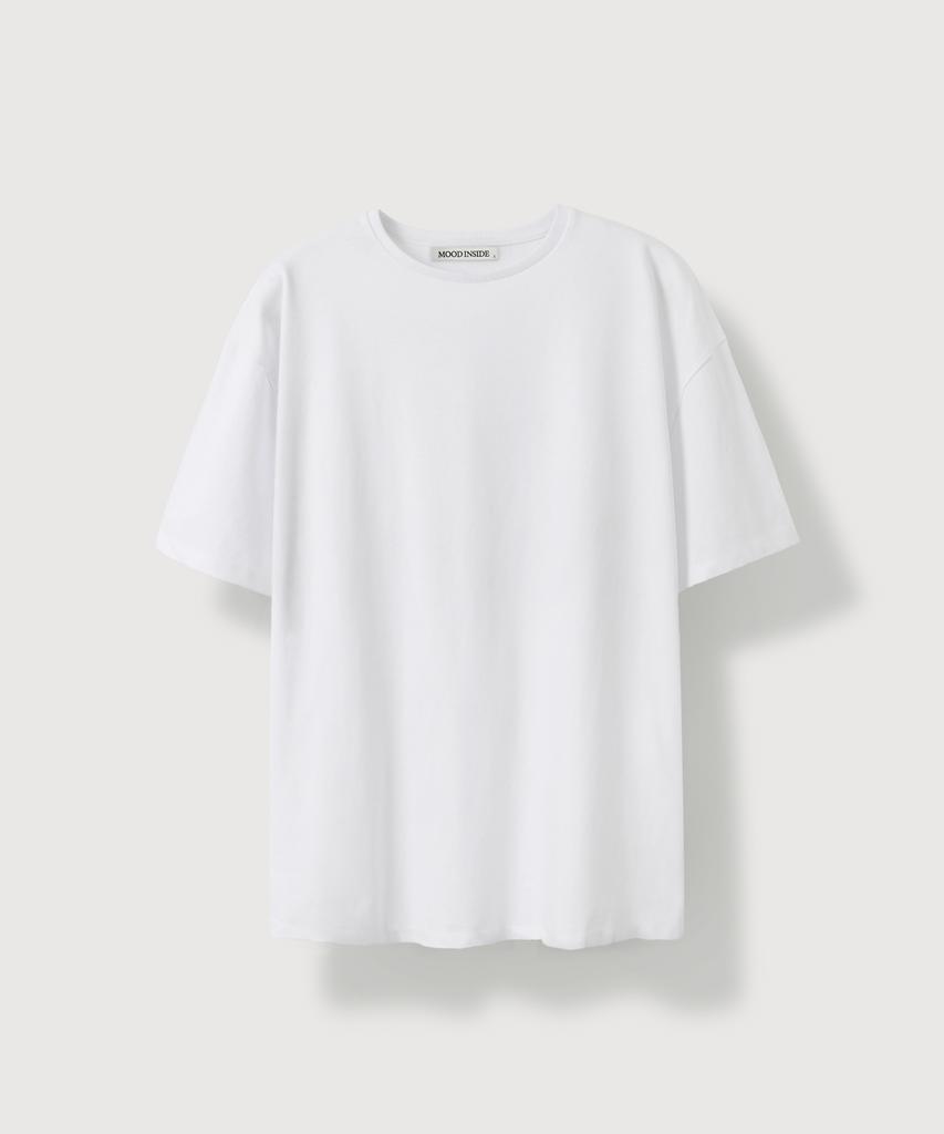 MOOD INSIDE Essential Semi-Over Short Sleeve_4 Colors