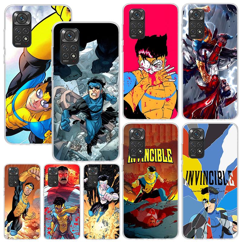 Cool I-Invincible Phone Case For Xiaomi Redmi Note 15 13 14S 14 Pro Plus 12S 11S 10S 12 11E 10 11T Art Fundas Back Cover Redmi N