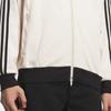 adidas Оригиналы Вафельная Молния Полоска Логотип Свободная Куртка с Длинным Рукавом Унисекс куртки KQ6864